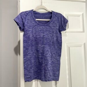 Lululemon Swiftly Tech Short Sleeve Tee Heather Bruised Berry